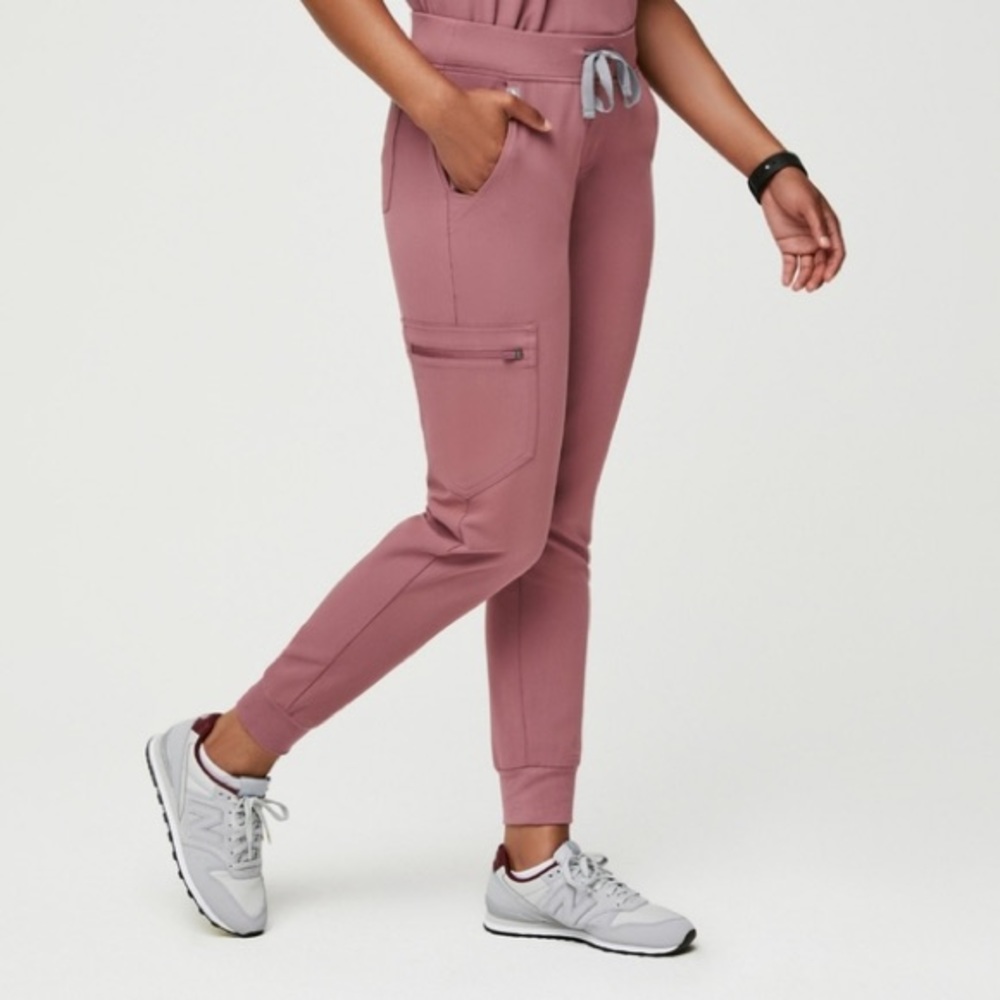 Figs Zamora Scrub Pants Mauve Small